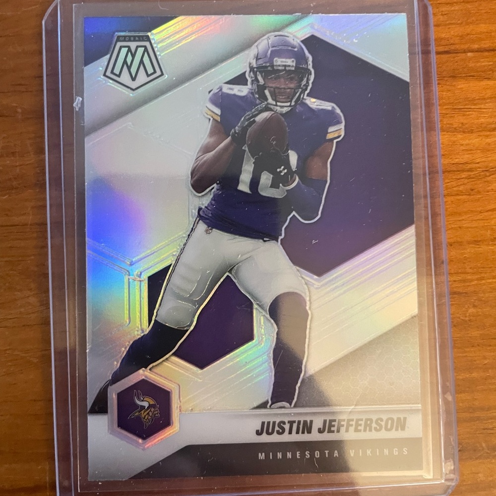 Justin Jefferson Mosaic 2021 Card